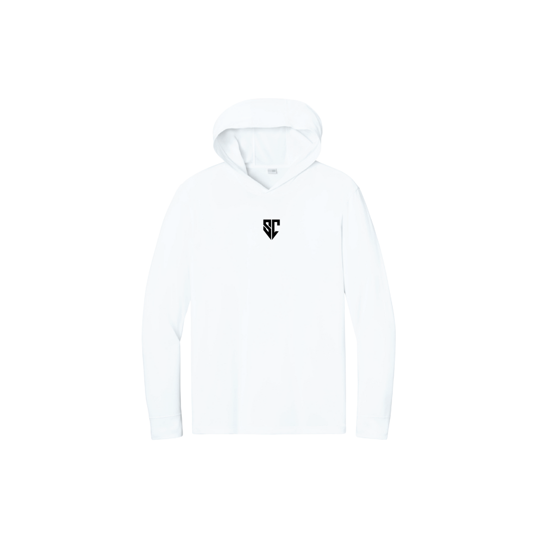 SC White Cornerstone Hoodie Tee