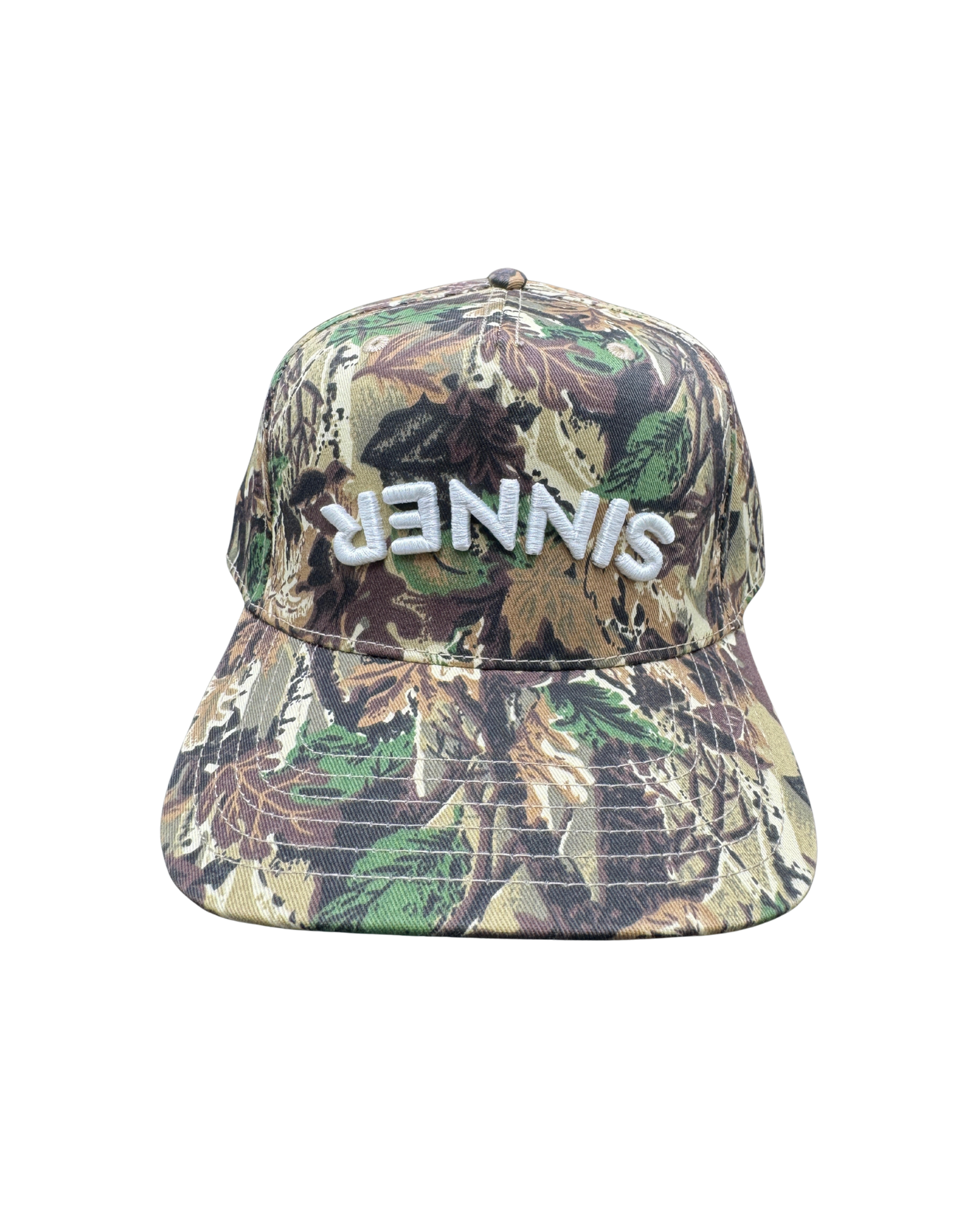 Sinner Camo Snapback Hat